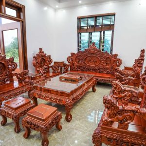 Alternative view of Rồng khuỳnh gỗ lim đồng bằng