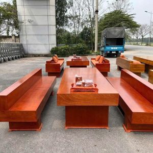 K3 tựa gỗ hương đá đỏ