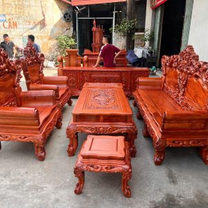 Hoàng Gia Gỗ Hương Đá Chân 14