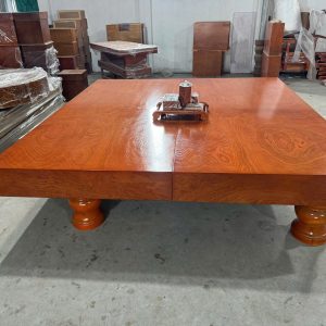 Sập chiếu gỗ