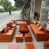 Combo sofa đối + kệ hương đá