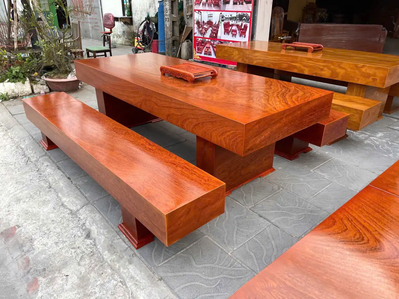 K3 băng gỗ hương đá